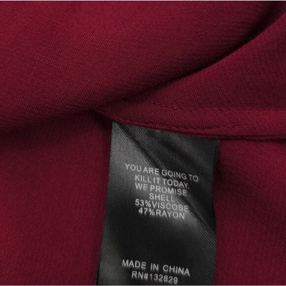 LPA Guilia Top Tie Front Open Long Sleeve Blouse - Picture 7 of 10